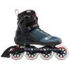 Rollerblade Macroblade 90 Men's Adult Fitness Inline Skate, Orion Blue/Spicy Orange, Performance Inline Skates view 2