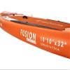 Aqua Marina Fusion, Inflatable Stand Up Paddle Board (iSUP) Package, 330 cm Length, Orange view 3