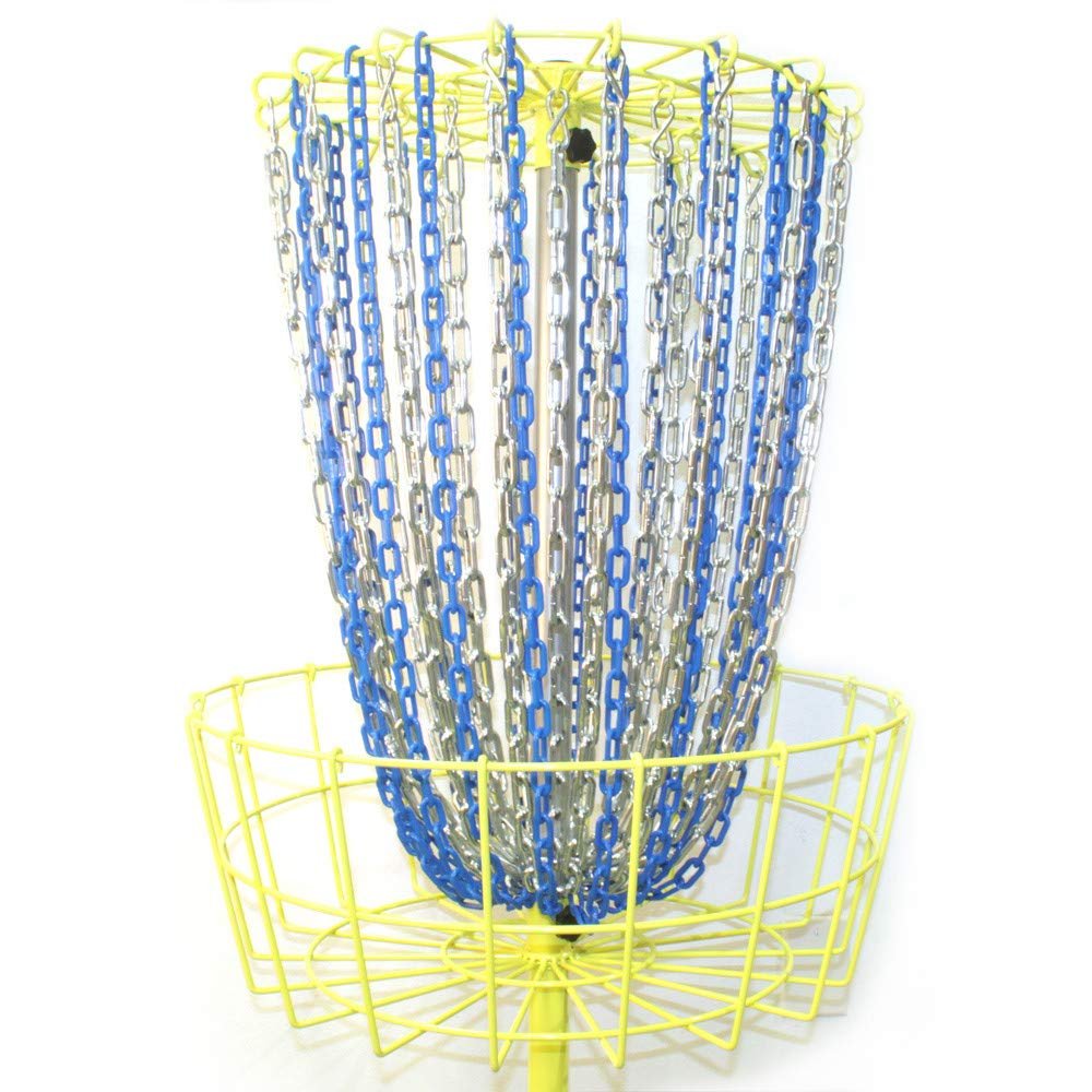 Disc Store Disc Golf Basket Chain - Plastic Chain for Frisbee Golf Baskets, Light Weight and Highly Visible Target Chain Accessory for Disc Games, Approximately 28 inches, Blue