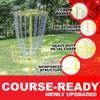 Disc Store Disc Golf Basket Chain - Plastic Chain for Frisbee Golf Baskets, Light Weight and Highly Visible Target Chain Accessory for Disc Games, Approximately 28 inches, White view 2
