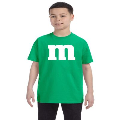 Cindy Apparel M Youth Children Unisex T-Shirt Tee XL Green