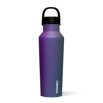 Corkcicle Sport Canteen - Keeps Drinks Cold 25 Hours - Stainless Steel Water Bottle - Triple-Insulated - Spill-Proof - Summer Drinkware Gift - Keeps Drinks Ice Cold - 20 oz - Multi-Color
