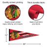 Chicago Blackhawks Pennant Flag view 2