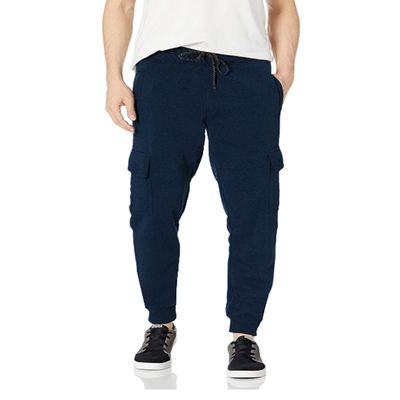 WT02 Men's Fleece Sweatpants & Joggers (Regular & Extended Sizes), NNY Cargo, L