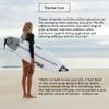 Creatures of Leisure Skim Arch, Skimboard Traction Pads, 10mm Ribbed Arch, 3M Adhesive Backing, Lightweight Premium EVA Formula, Cyan Black view 2