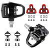Venzo Compatible with Shimano SPD-SL & Shimano SPD System for Indoor Fitness Exercise Bike Bicycle Pedals & Cleats with 9/16" Heavy Duty Spindles Sealed Bearing - Pedals view 1