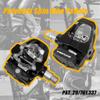 Venzo Compatible with Shimano SPD-SL & Shimano SPD System for Indoor Fitness Exercise Bike Bicycle Pedals & Cleats with 9/16" Heavy Duty Spindles Sealed Bearing - Pedals view 2