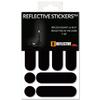 B REFLECTIVE - Reflective Strips Stickers Kit for Scooter, Bike & EDPM (Electric Scooter, Motor Scooter, ...) - 3M Technology Stickers - High Visibility - Discreet & Design - Maximum Grip view 1