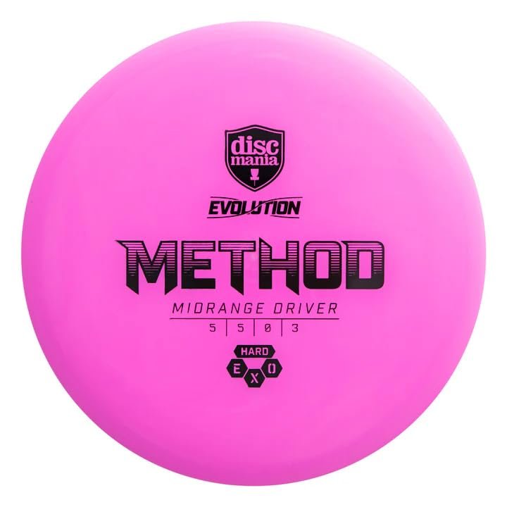 Discmania Hard Exo Method Disc Golf Mid-Range Driver (Colors Will Vary) (173-176g)