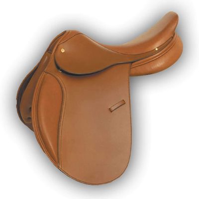Saddles World Golden Brown Shalimar Soft Leather Horse Saddle (Golden Brown, 17)