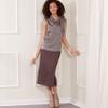 New Look UN6685A Misses TOP/Vest A (6-8-10-12-14-16-18), White view 4