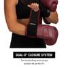 Hayabusa T3 LX Leather Boxing Gloves Men and Women for Training Sparring Heavy Bag and Mitt Work - Crimson, 14 oz view 4
