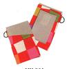 (JHANDS) hikara pass case checkered red view 1