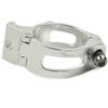 OMNI Racer Worlds Lightest Alloy Derailleur Adapter Clamp: Silver (34.9mm) view 1