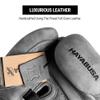 Hayabusa T3 LX Leather Boxing Gloves Men and Women for Training Sparring Heavy Bag and Mitt Work - Slate, 16 oz view 2