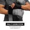 Hayabusa T3 LX Leather Boxing Gloves Men and Women for Training Sparring Heavy Bag and Mitt Work - Slate, 16 oz view 4
