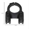 Spank Spoon 350 Stem,Black,45mm Chamfered bar clamp, Ultra-short stack height, Bicycle Stem, Ideal for ASTM 5, All mountain, enduro, trail, free ride, DJ, E-Bike view 2