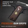 1911 Grips Compatible Replacement for Colt Gov. Leopard HD/UV Full Size 1911 Rock Island view 2
