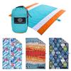 ECCOSOPHY Paradise Collection Includes 1 Oversized sandproof Beach Blanket 9x10 ft and 3 Quick Dry Microfiber Beach Towels 71x35 inches. view 1