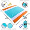 ECCOSOPHY Paradise Collection Includes 1 Oversized sandproof Beach Blanket 9x10 ft and 3 Quick Dry Microfiber Beach Towels 71x35 inches. view 3