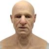 ANG-puneng Famcry Realistic Bald Old Man Head Cover Latex Full Face Neck Cover for Masquerade Halloween Party Costume Cosplay Props view 3