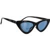Glassy Sunhaters Billie Black/Blue Polarized view 1