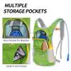 Hydration Pack,Hydration Backpack with 2L Hydration Bladder Lightweight Running Water Backpack for Women Men Kids (Green) view 3