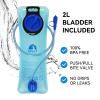 Hydration Pack,Hydration Backpack with 2L Hydration Bladder Lightweight Running Water Backpack for Women Men Kids (Green) view 4