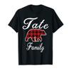 TATE Family Bear Red Plaid Christmas Pajama Men Women Gift T-Shirt view 1