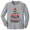You Serious Clark Shirt Funny Christmas Vacation Youth Girls Boys Long Sleeve T-Shirt view 1
