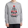 You Serious Clark Shirt Funny Christmas Vacation Youth Girls Boys Long Sleeve T-Shirt view 3