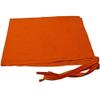 Drops Golden Pack of 4 Dastaar Cotton Patka Headwear Small Scarf with 4 Strings 2 Yellow and 2 Orange Combo 70 cm x 70 cm view 3