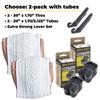 20 Inch Bike Tire Packages for Kids and BMX Tires. Fits 20x1.75 Bike Tube, Tire, Rims, Front or Rear Wheels. Includes Tire Tools. with or Without Tubes. 1 Pack or 2 Pack. White (2 Tires - with Tubes) view 4