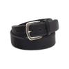 ARIAT Men's Embossed Logo Beveled-Edge Leather Belt, Black, 38 view 2