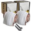 20 Inch Bike Tire Packages for Kids and BMX Tires. Fits 20x1.75 Bike Tube, Tire, Rims, Front or Rear Wheels. Includes Tire Tools. with or Without Tubes. 1 Pack or 2 Pack. White (2 Tires - No Tubes) view 1