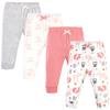 Hudson Baby Unisex Baby Cotton Pants and Leggings Girl Forest, 4 Toddler view 1