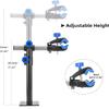 ROCKBROS Bike Repair Stand Wall Workbench Mount Rack Workstand Clamp Height Adjustable Home Bicycle Maintenance Rack for Road Mountain Bikes view 2