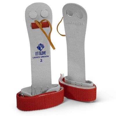 US Glove Women Hot Shot Uneven Bar Gymnastics Grips - Womens Gymnastics Bars Grips, Made in USA, Leather, Hook & Loop, Size 000 (5")