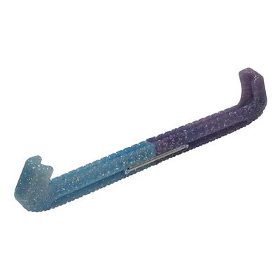Guardog Hard Universal Figure Ice Skate Guards - Chameleonz Rainbow Glitz Blue to Purple