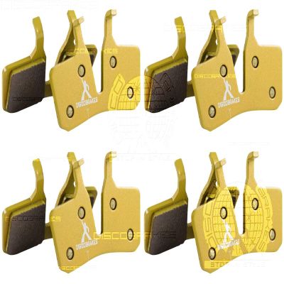 DiscoBrakes 4 Sets Pads for Magura MT5 Disc Brake, Sintered, MT 5, Downhill XC MTB Bicycle