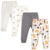 Hudson Baby Unisex Baby Cotton Pants and Leggings Boy Forest, 4 Toddler