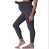 POSHDIVAH Women's Maternity Leggings Over The Belly Pregnancy Yoga Pants Active Wear Workout Leggings Grey X- Large view 3