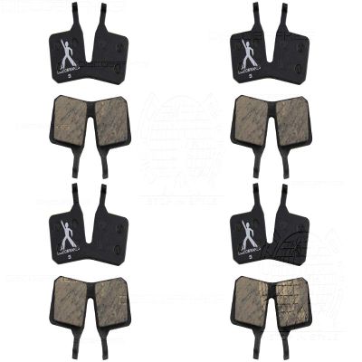 DiscoBrakes 4 Sets Pads for Magura MT5 MT 5 Disc Brake, Semi-Metallic, Mountain Bicycle DH XC