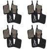 DiscoBrakes 4 Sets Pads for Magura MT5 MT 5 Disc Brake, Semi-Metallic, Mountain Bicycle DH XC view 2