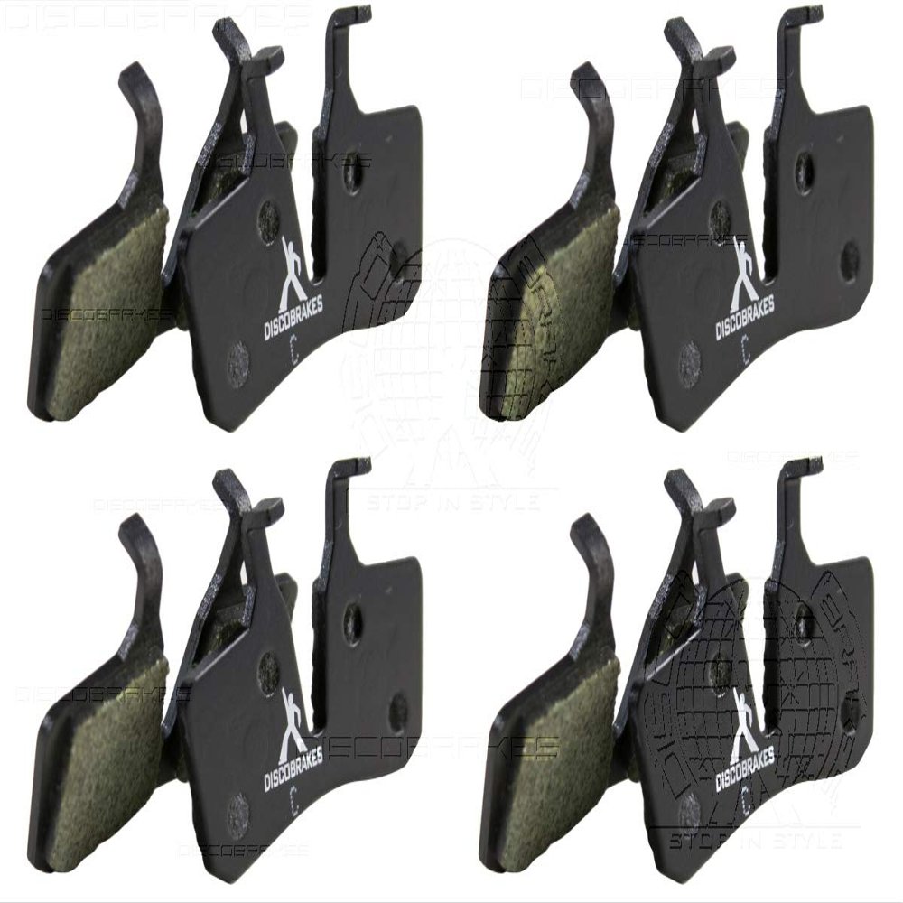 DiscoBrakes 4 Sets Ceramic Pro Pads for Magura MT5 Disc Brake MT 5, Enduro DH XC