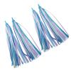 ABSOAR Cycling Colorful Bike Streamers Girls Boys Kids Bicycle Tassel Ribbon Handlebar Scooter Streamers 2 Pairs, Frozens Wing view 1