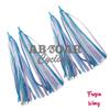 ABSOAR Cycling Colorful Bike Streamers Girls Boys Kids Bicycle Tassel Ribbon Handlebar Scooter Streamers 2 Pairs, Frozens Wing view 2