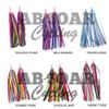 ABSOAR Cycling Colorful Bike Streamers Girls Boys Kids Bicycle Tassel Ribbon Handlebar Scooter Streamers 2 Pairs, Frozens Wing view 4