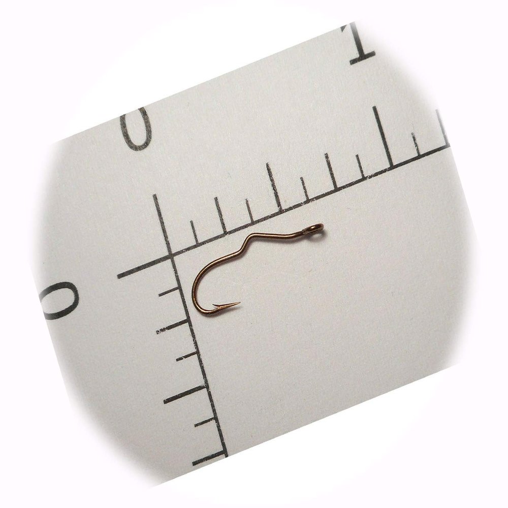 100 PCs #12 Popper Fly Tying Hooks Special Kink in Shank SPROAT Ringed Fishing Equipment and More for Successful Fishing by Kolotivichtol