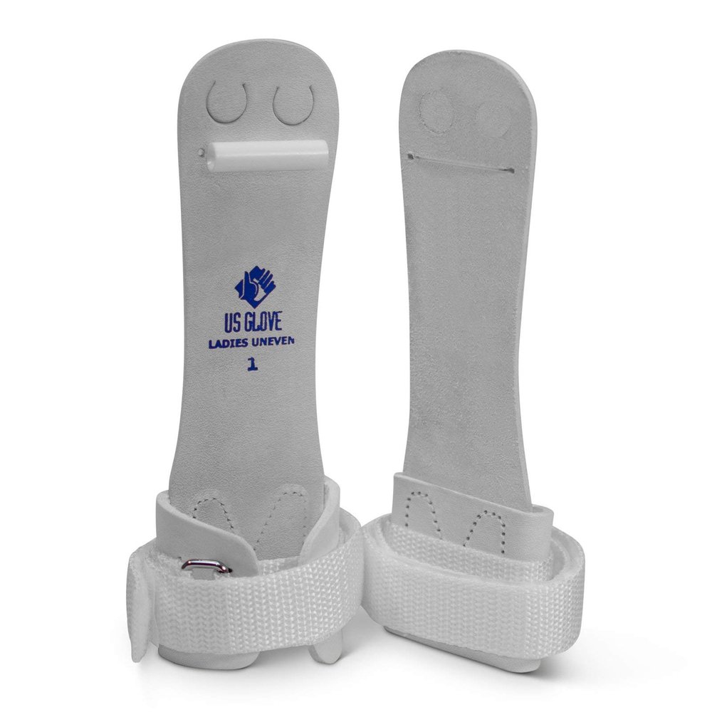 US Glove Women Elite Series Uneven Bar Grips - Womens Gymnastics Bars Grips - Youth to Adult Girl Sizes - Made in USA - Size: 00 (5 3/8") - Hook & Loop